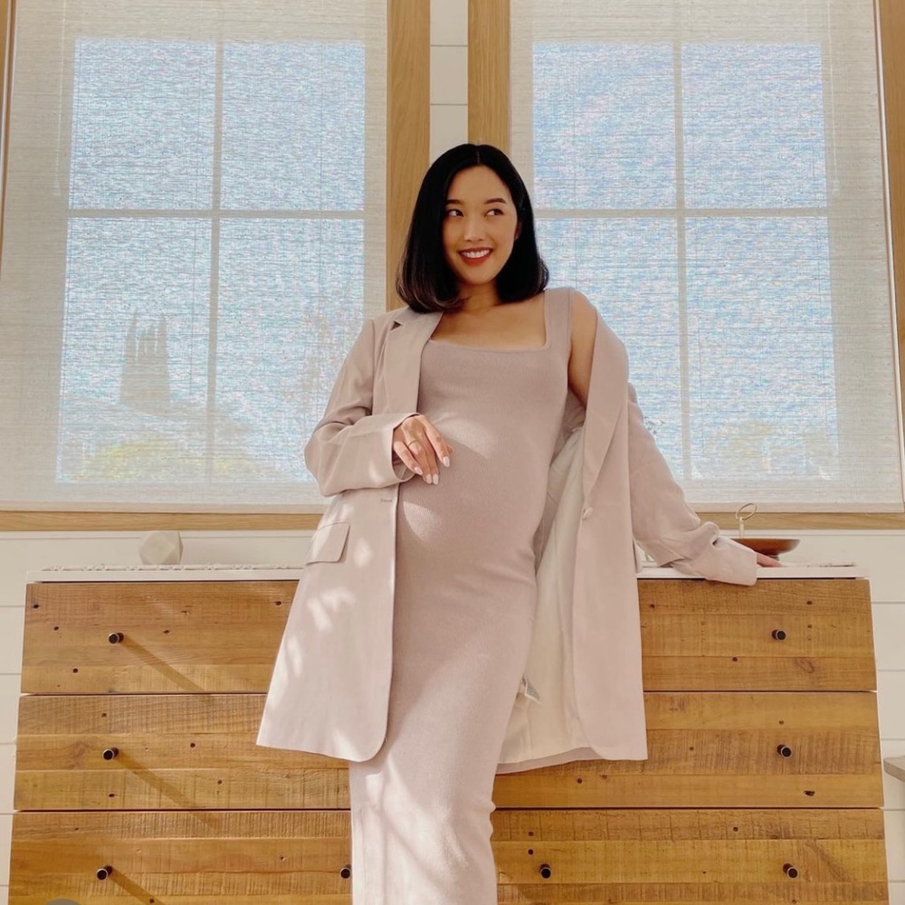 knit midi dress